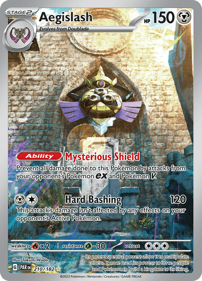 Aegislash 210/182 - Paradox Rift (PAR) NM