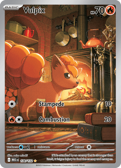 Vulpix 138/132 - Mega Evolution (MEG) NM