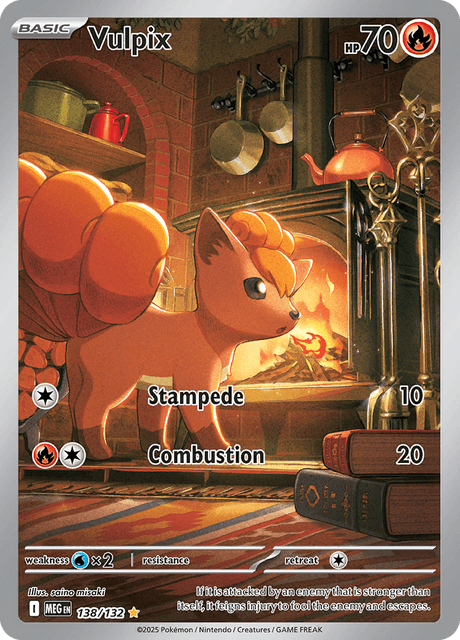 Vulpix 138/132 - Mega Evolution (MEG) NM