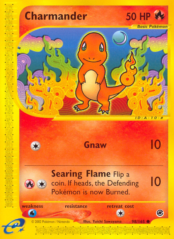 Charmander 98/165 - Expedition (EX) LP