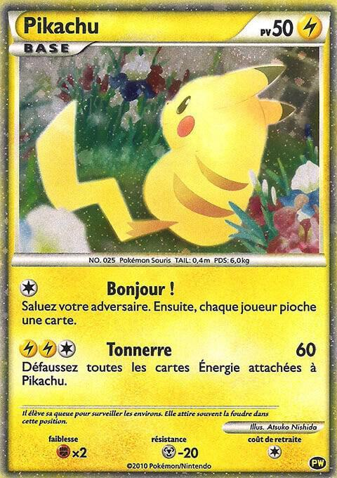 Pikachu [French] - 2010 World Collection (PW) MP