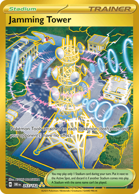 Jamming Tower 243/182 - Destined Rivals (DRI) NM