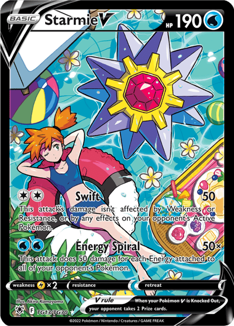 Starmie V tg13/tg30 - Astral Radiance (ASR) NM