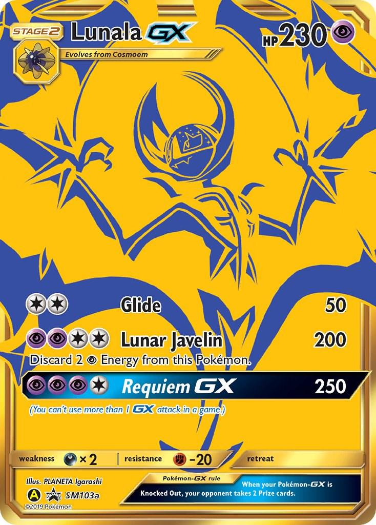 Lunala GX sm103a/ - Promo NM