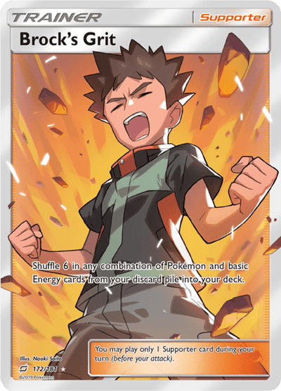 Brock's Grit 172/181 - Team Up (TEU) NM