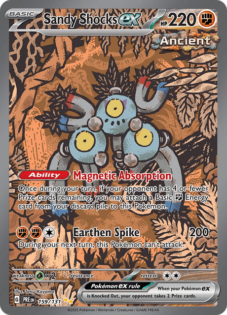 Sandy Shocks ex 159/131 - Prismatic Evolutions (PRE) NM