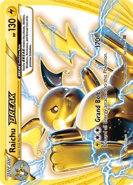 Raichu BREAK 50/162 - BREAKthrough (BKT) NM