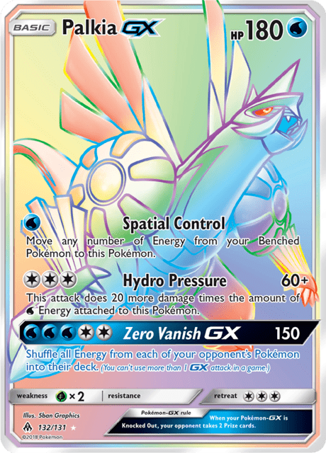 Palkia-GX 132/131 - Forbidden Light (FLI) NM