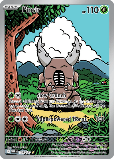 Pinsir 168/167 - Twilight Masquerade (TWM) NM