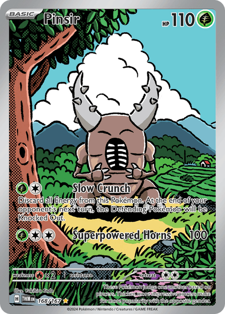 Pinsir 168/167 - Twilight Masquerade (TWM) NM