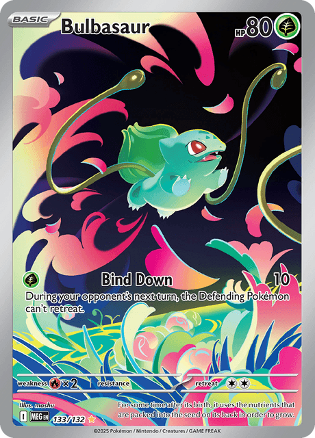 Bulbasaur 133/132 - Mega Evolution (MEG) NM