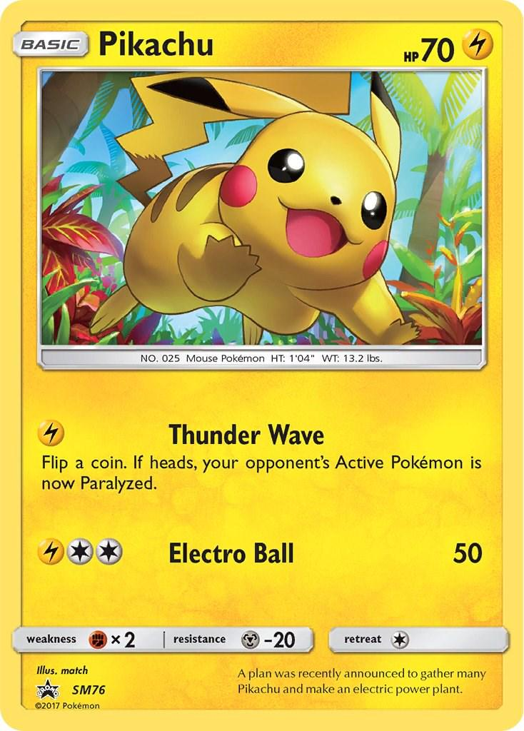 Pikachu sm76/ - Promo NM