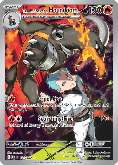 Team Rocket's Houndoom 191/182 - Destined Rivals (DRI) NM