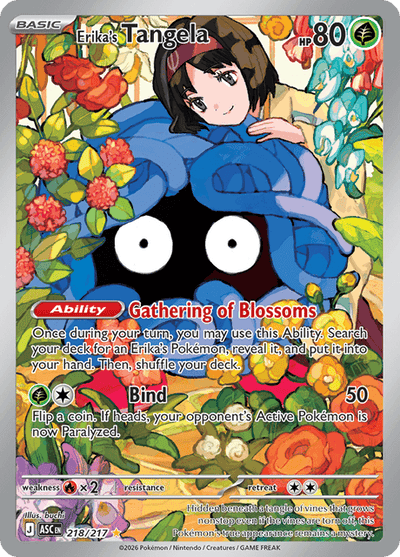 Erika's Tangela 218/217 - Ascended Heroes (ASC) NM