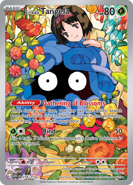 Erika's Tangela 218/217 - Ascended Heroes (ASC) NM