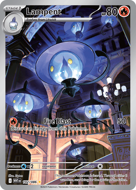 Lampent 102/86 - White Flare (WHT) NM