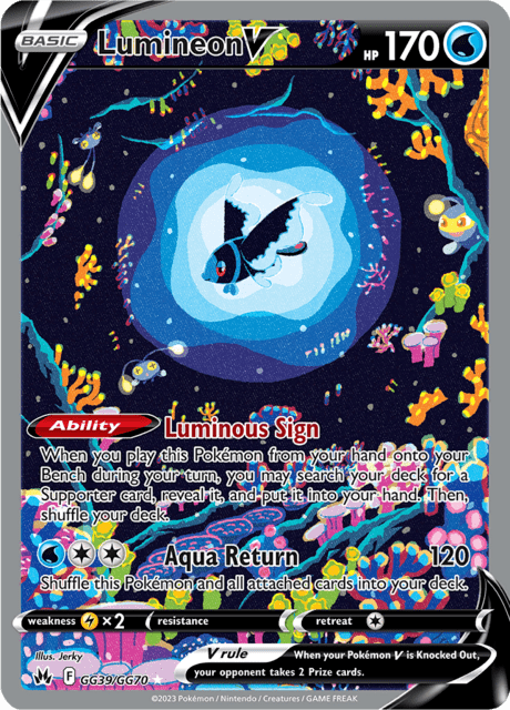 Lumineon V gg39/gg70 - Crown Zenith (CRZ) NM