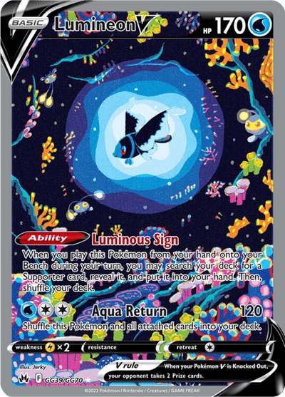 Lumineon V gg39/gg70 - Crown Zenith (CRZ) NM