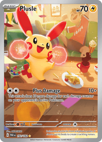 Plusle 193/182 - Paradox Rift (PAR) NM