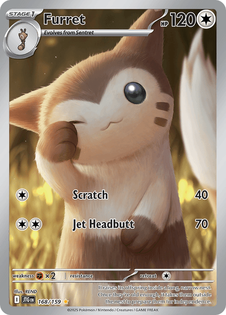 Furret 168/159 - Journey Together (JTG) NM
