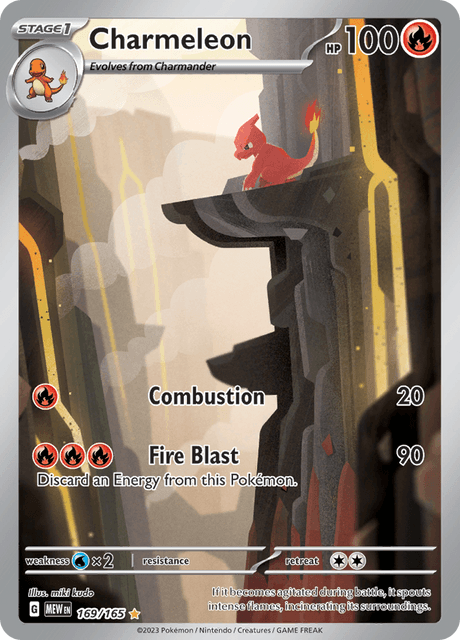 Charmeleon 169/165 - Scarlet & Violet 151 (MEW) NM