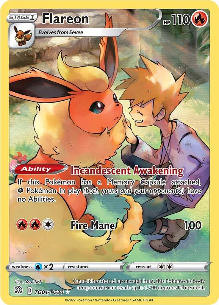 Flareon tg01/tg30 - Brilliant Stars (BRS) NM