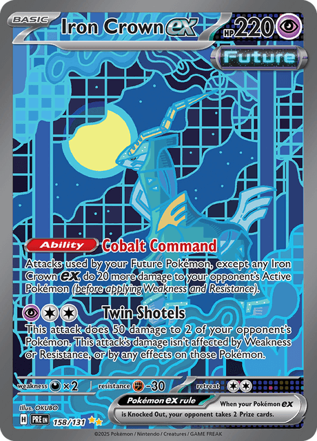 Iron Crown ex 158/131 - Prismatic Evolutions (PRE) NM