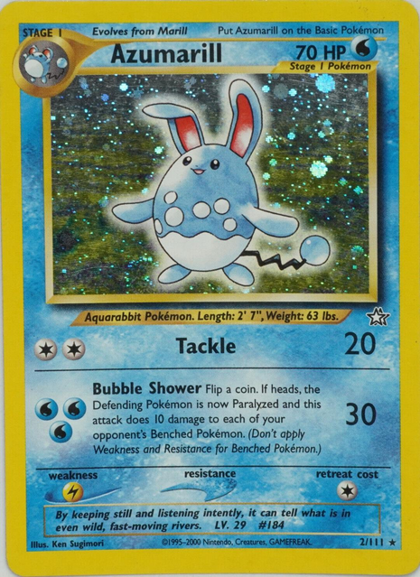 Azumarill 2/111 - Neo Genesis (N1) MP