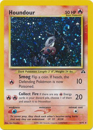 Houndour 5/75 - Neo Discovery (N2) DMG