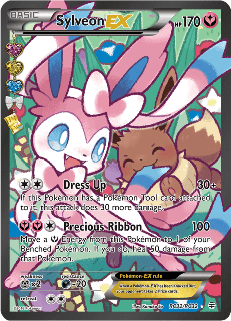 Sylveon EX rc32/rc32 - Generations (GEN) MP