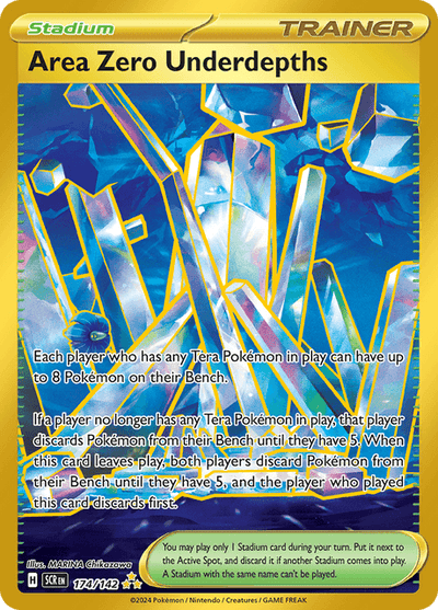 Area Zero Underdepths 174/142 - Stellar Crown (SCR) NM