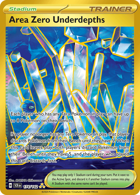 Area Zero Underdepths 174/142 - Stellar Crown (SCR) NM