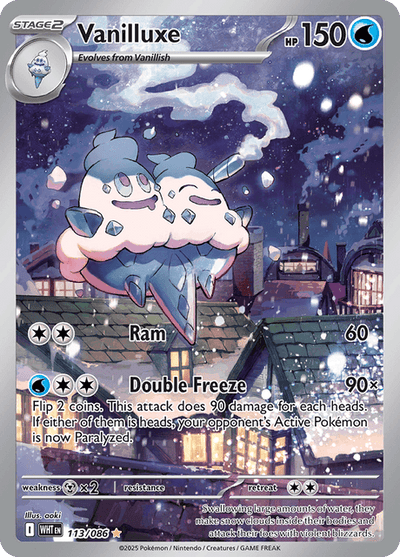 Vanilluxe 113/86 - White Flare (WHT) NM