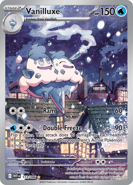 Vanilluxe 113/86 - White Flare (WHT) NM