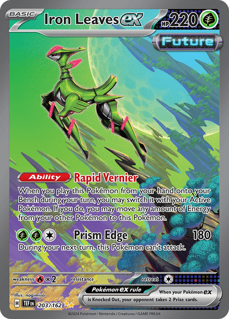 Iron Leaves ex 203/162 - Temporal Forces (TEF) NM