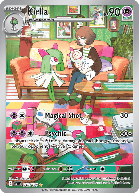 Kirlia 212/198 - Scarlet & Violet (SVI) NM