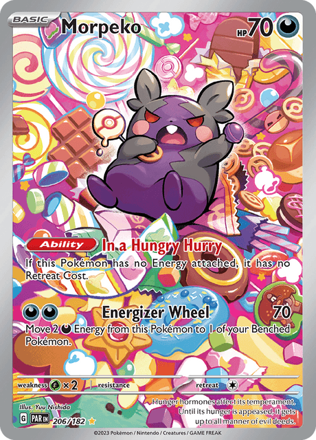 Morpeko 206/182 - Paradox Rift (PAR) NM