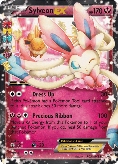 Sylveon EX rc21/rc32 - Generations (GEN) DMG