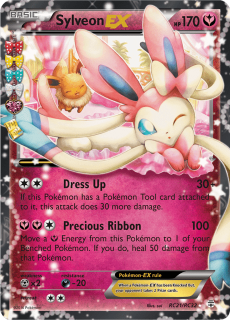 Sylveon EX rc21/rc32 - Generations (GEN) MP