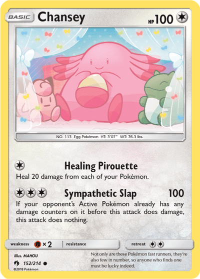 Chansey 152/214 [Reverse Holo] - Lost Thunder (LOT) NM