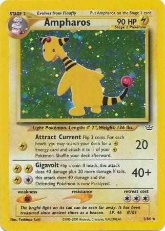 Ampharos 1/64 - Neo Revelation (N3) LP