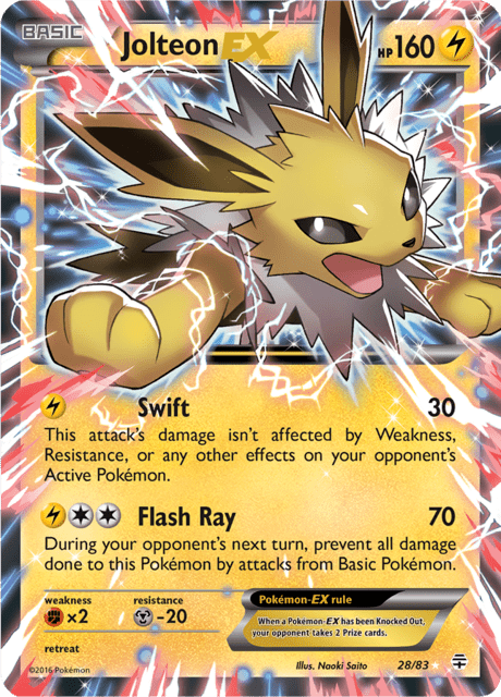 Jolteon EX 28/83 - Generations (GEN) LP