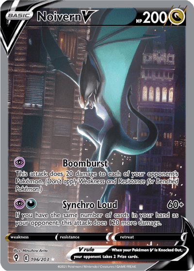 Noivern V 196/203 - Evolving Skies (EVS) NM