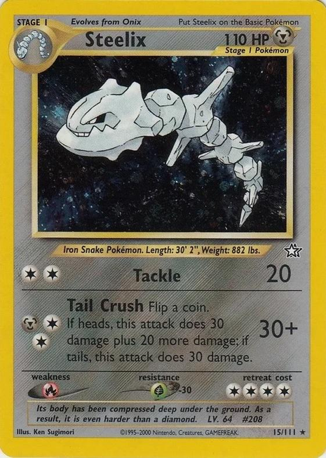 Steelix 15/111 - Neo Genesis (N1) DMG