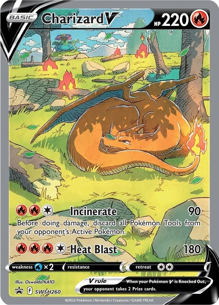Charizard V swsh260/ - Promo PSA 10