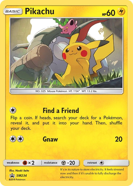 Pikachu sm234/ - Promo NM