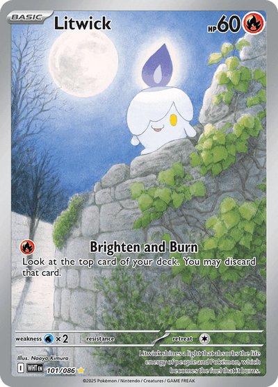 Litwick 101/86 - White Flare (WHT) NM
