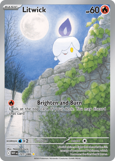 Litwick 101/86 - White Flare (WHT) NM