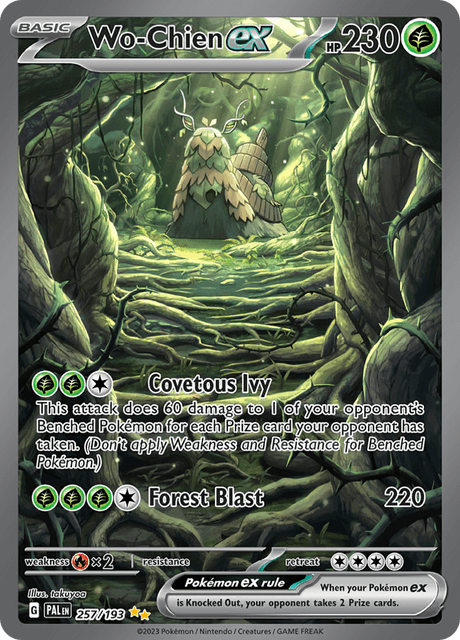 Wo-Chien ex 257/193 - Paldea Evolved (PAL) NM