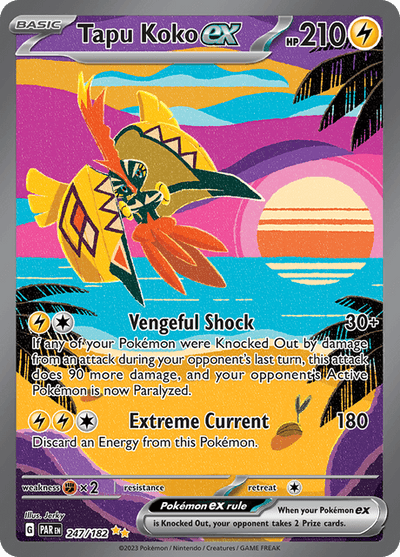 Tapu Koko ex 247/182 - Paradox Rift (PAR) NM